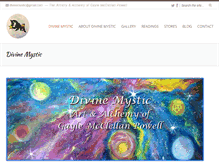 Tablet Screenshot of divinemystic.com